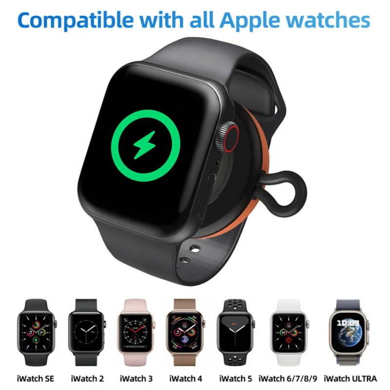Travel Accessories Apple - Cargador Inalámbrico Portátil Tipo C para