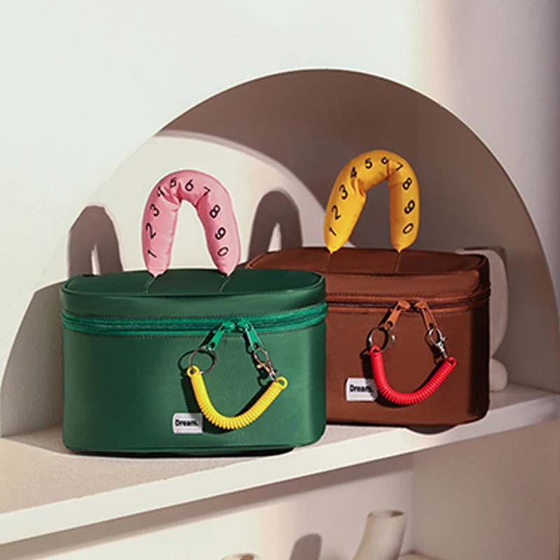 Travel Accessories Electronics - Bolsa de cosméticos portátil digital con