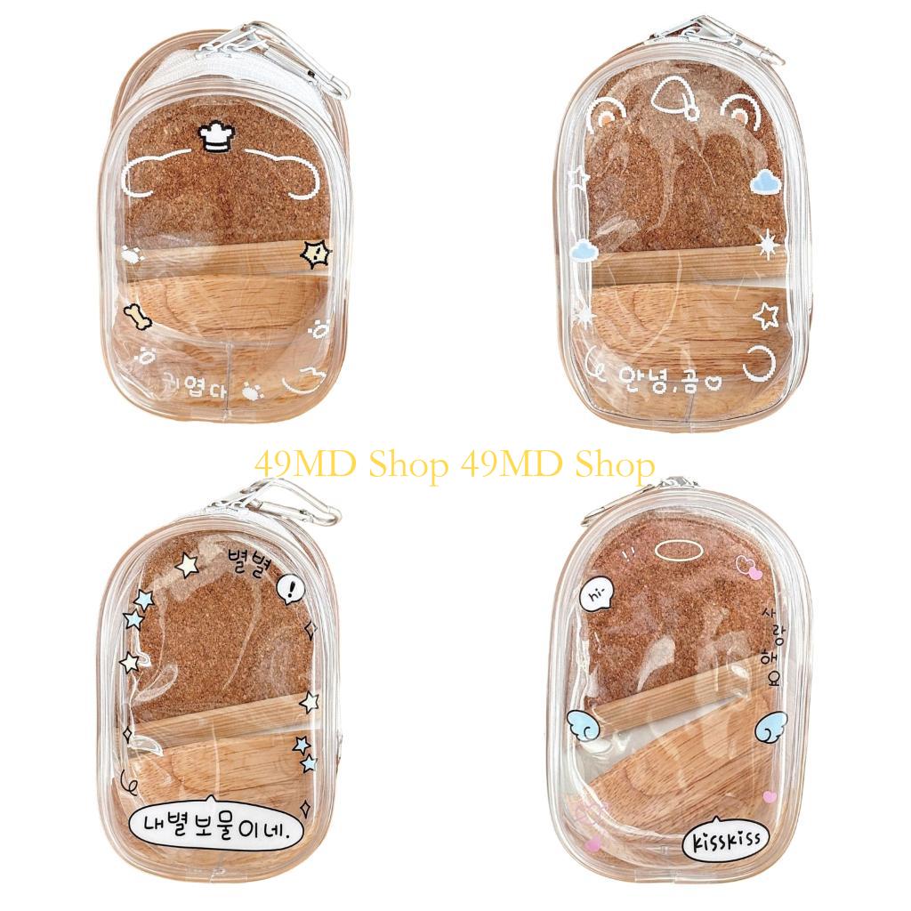 Travel Accessories Teens - 49MD transparente PVC llavero muñeca bolsa