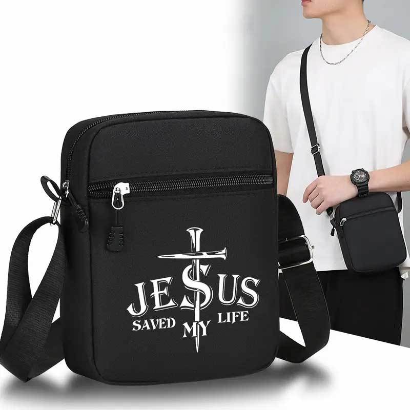 Travel Accessories Teens - Bolso Bandolera con Correa 'Jesus Saves