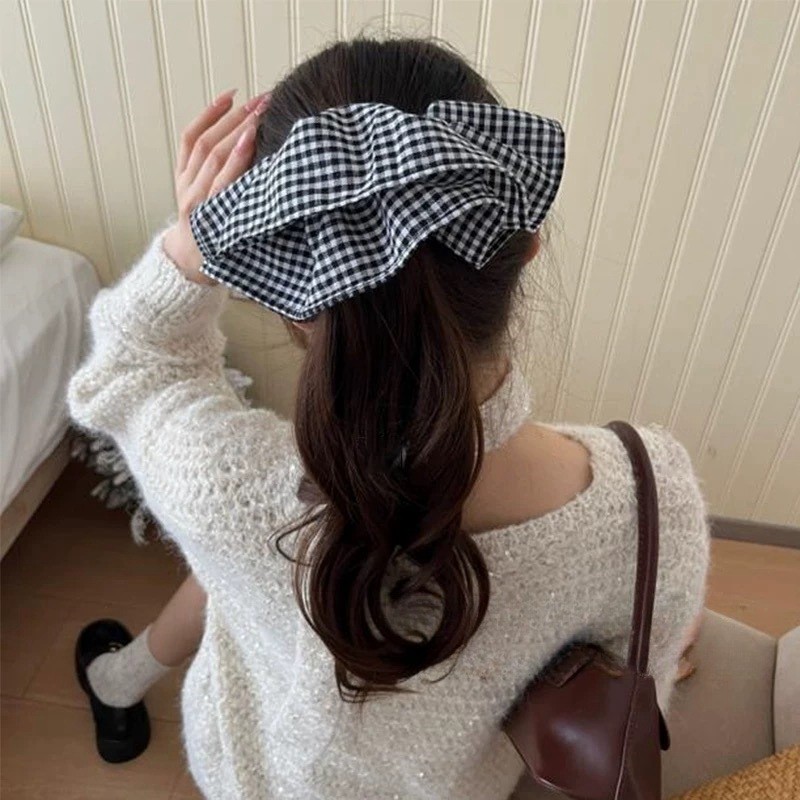 Lazos para el cabello a cuadro - Travel Accessories High End reseña y precio