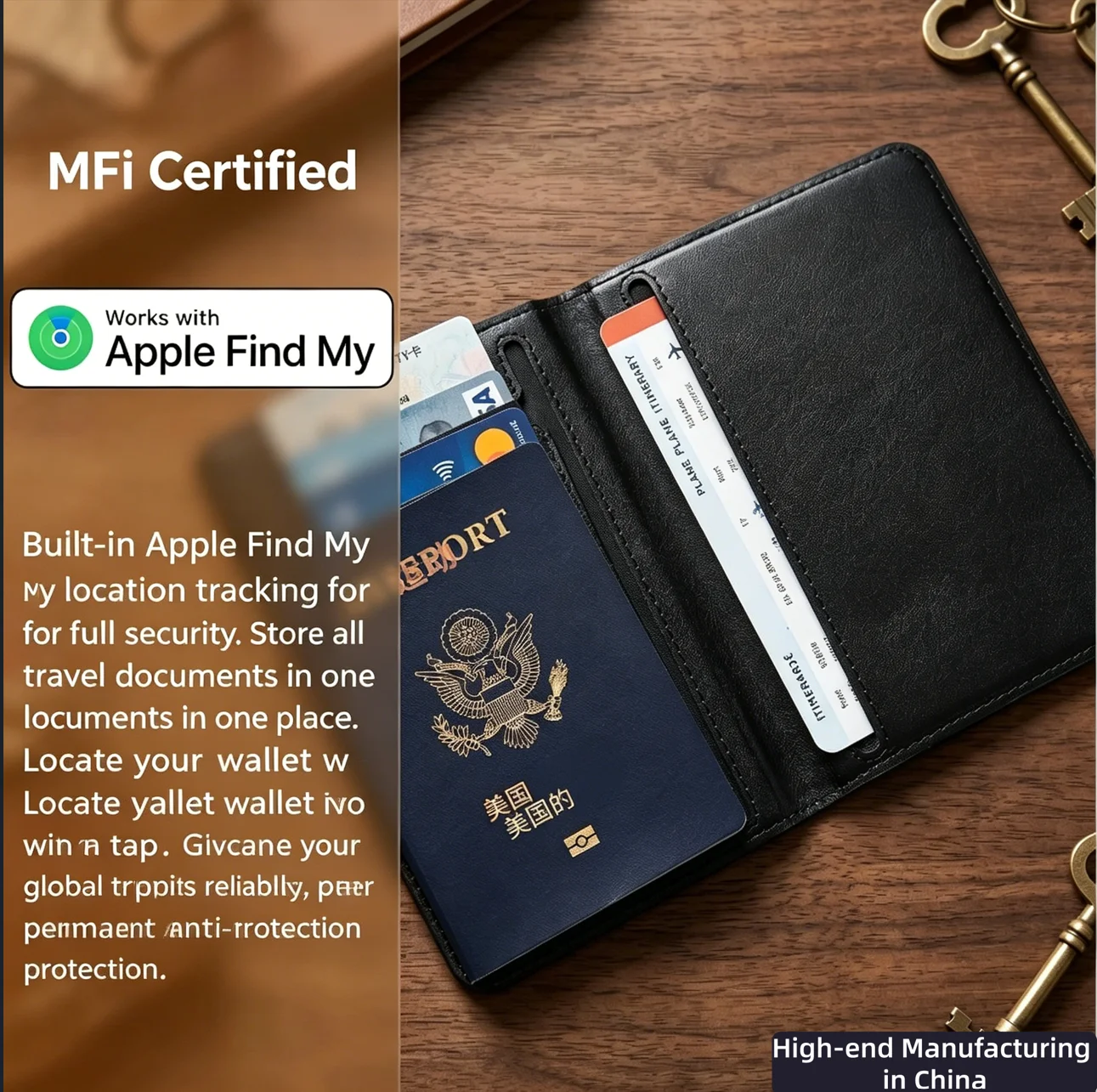 Cartera Inteligente para Pasap - Travel Accessories Apple reseña y precio