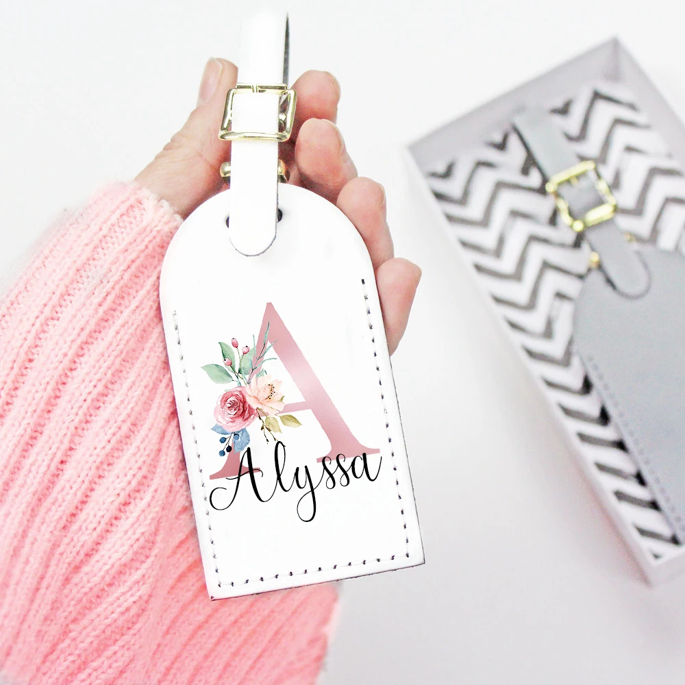Etiqueta de equipaje de cuero  - Travel Accessories Gifts For Her reseña y precio