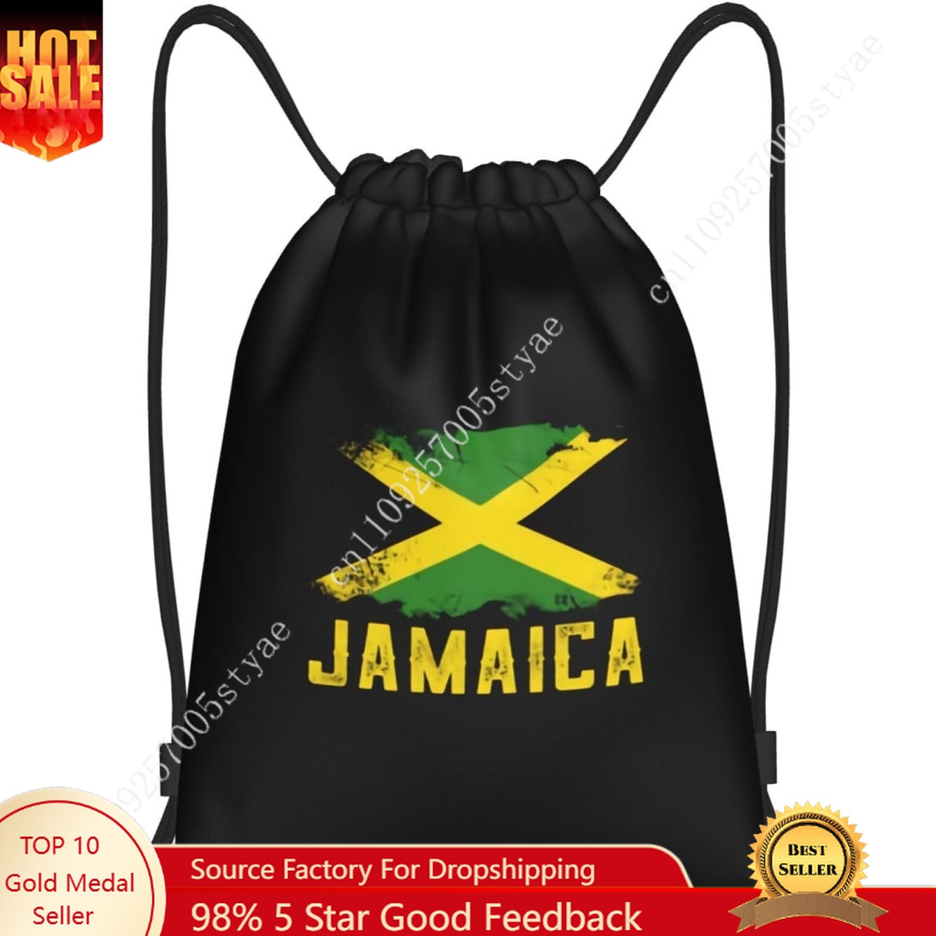 Bolsa con cordón con bandera d - Travel Yoga Accessories reseña y precio