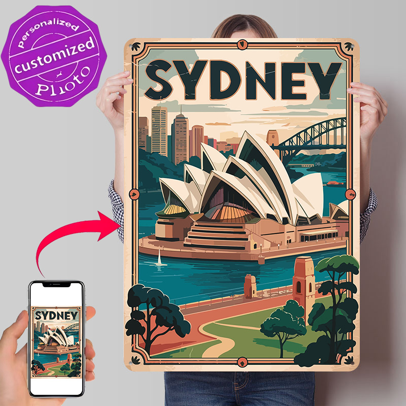 Sydney Travel - Póster Impreso - Travel Accessories Sydney reseña y precio