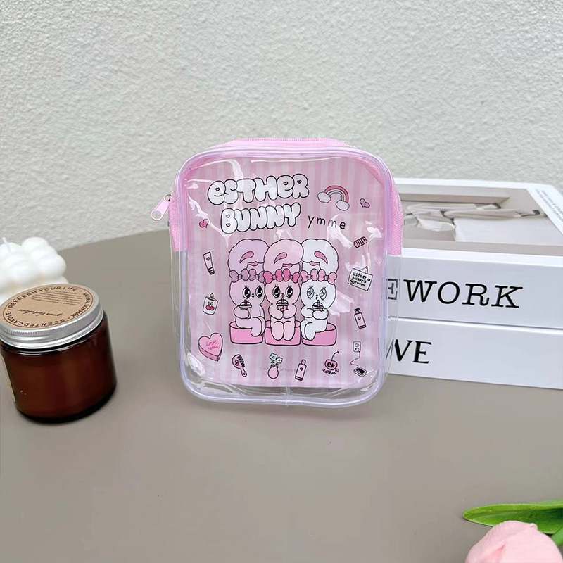 Bolsa de maquillaje transparen - Travel Accessories In Japan reseña y precio