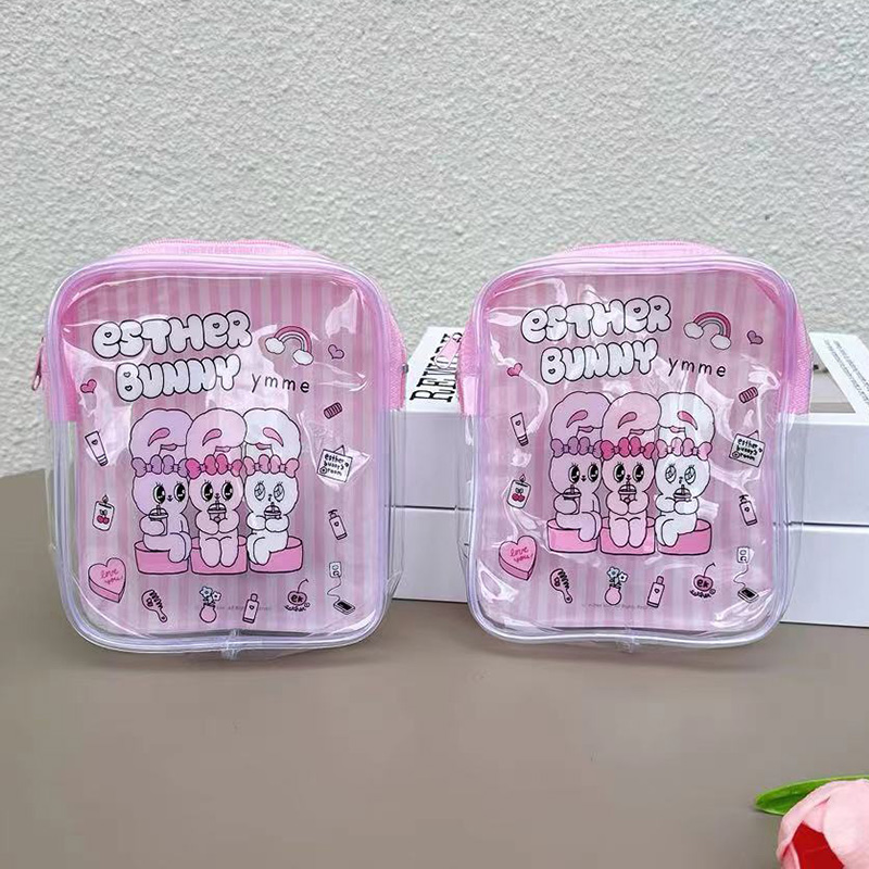 Bolsa de maquillaje transparen - Travel Accessories In Japan reseña y precio