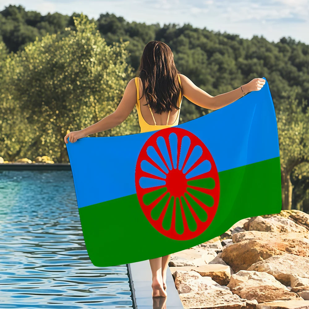 Toalla con diseño de bandera g - Travel Yoga Accessories reseña y precio
