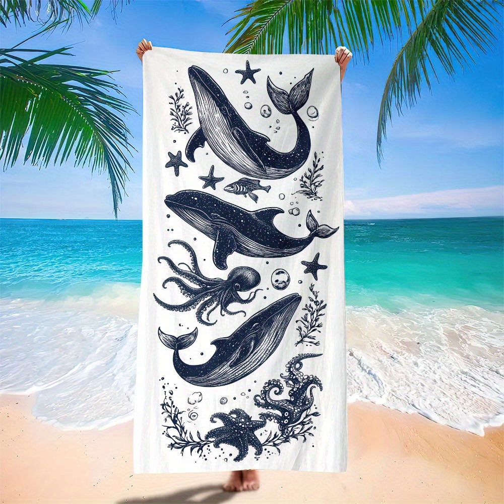 1 toalla de playa con diseño d - Travel Yoga Accessories reseña y precio