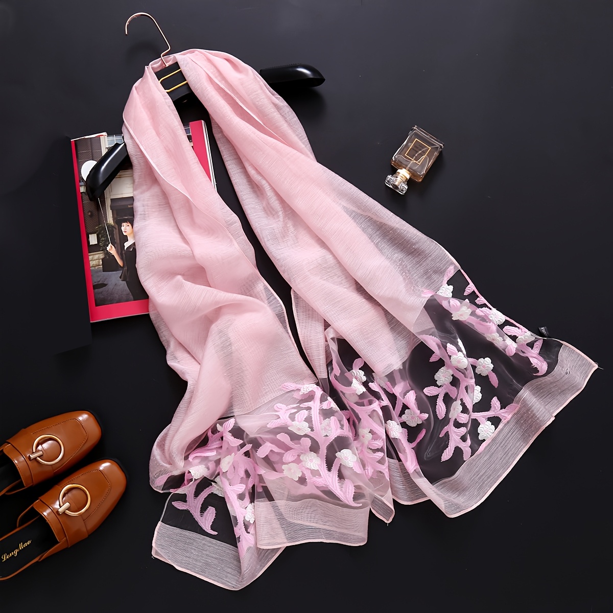 Elegante chal largo - Ligero y - Travel Accessories Brand reseña y precio