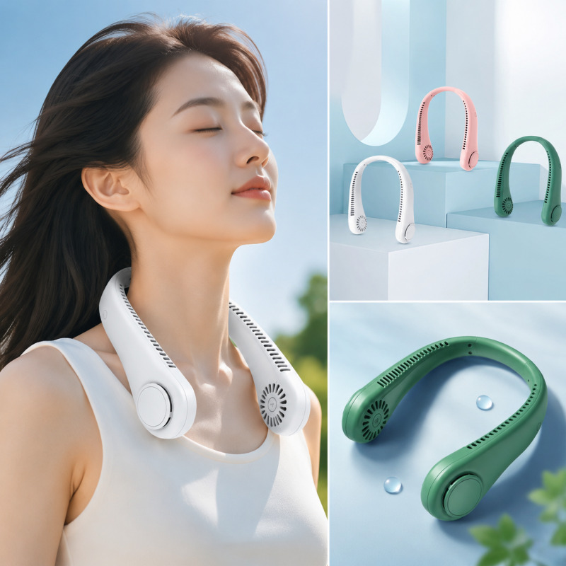 Ventilador de Cuello Sin Aspas - Travel Accessories Electronics reseña y precio