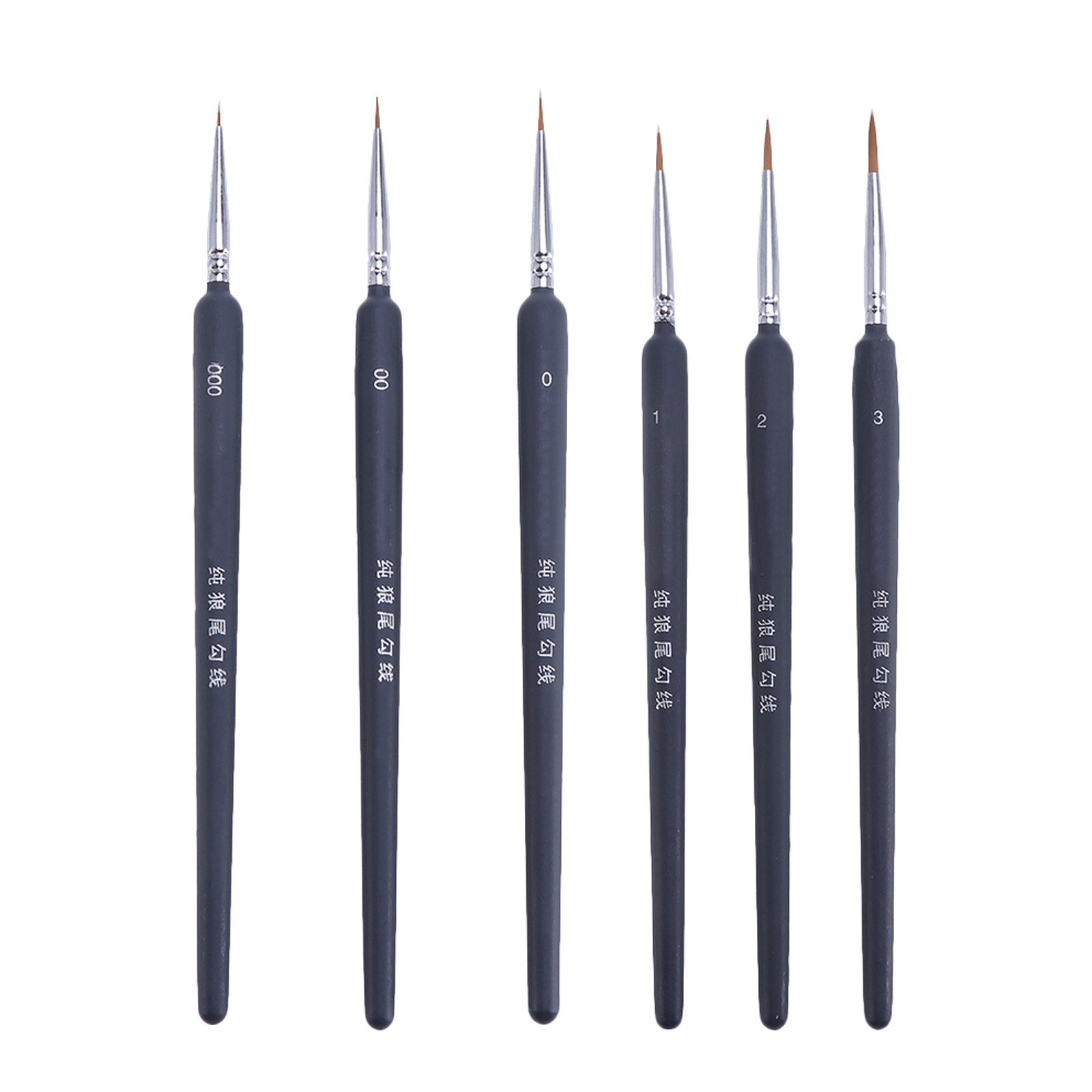 6 pinceles de dibujo lineal, a - Travel Accessories Drawing reseña y precio