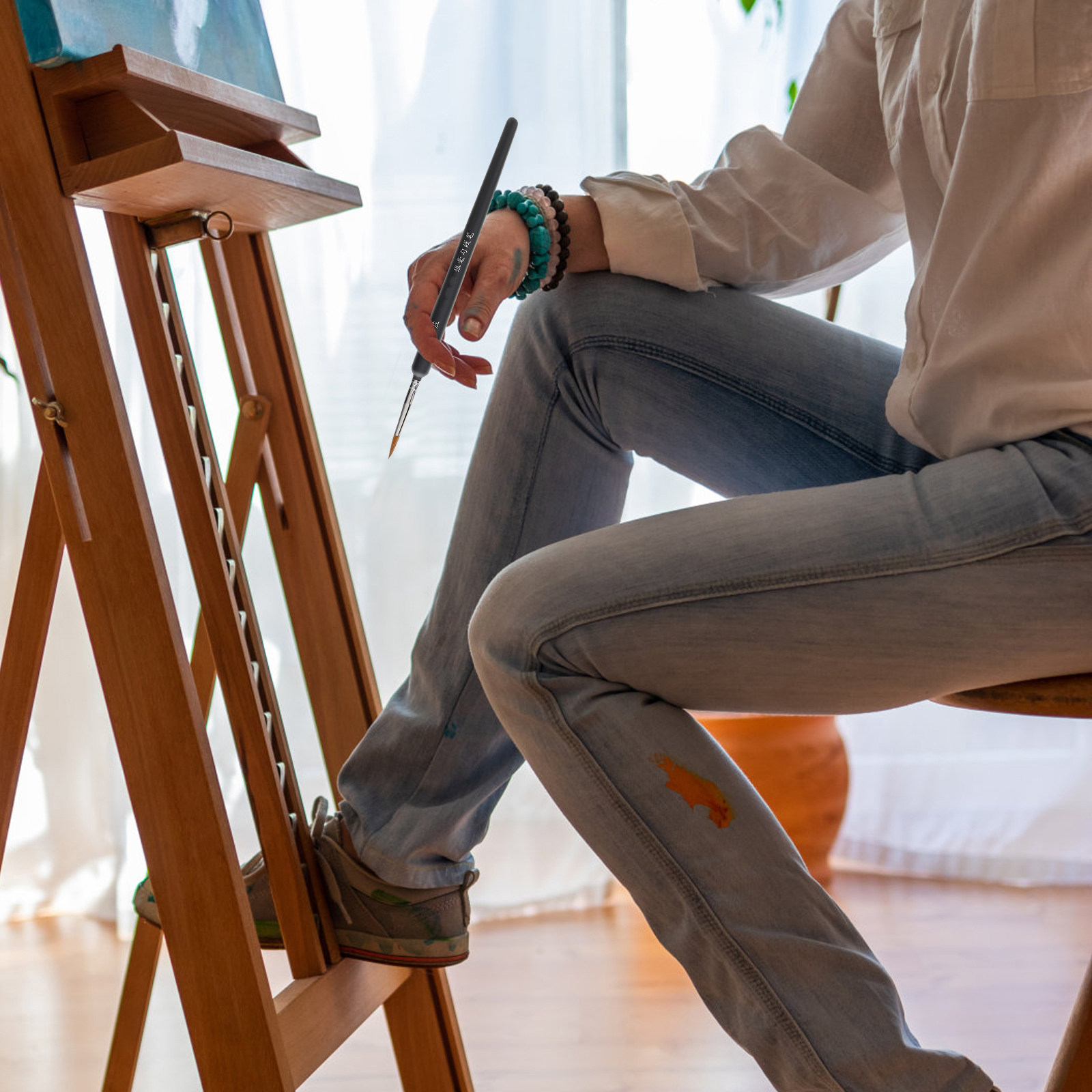 6 pinceles de dibujo lineal, a - Travel Accessories Drawing reseña y precio