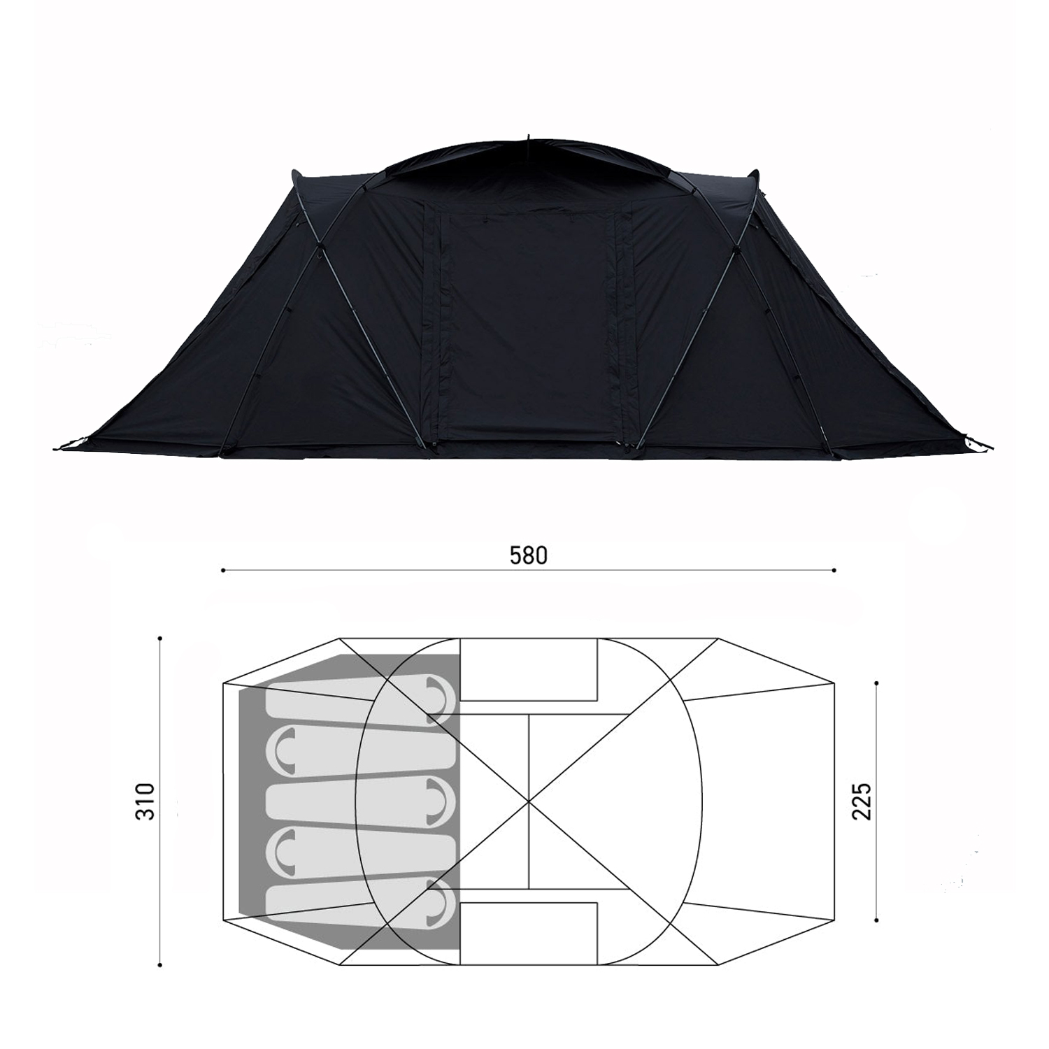 Carpa Familiar Grande para Aca - Travel Accessories You Need reseña y precio