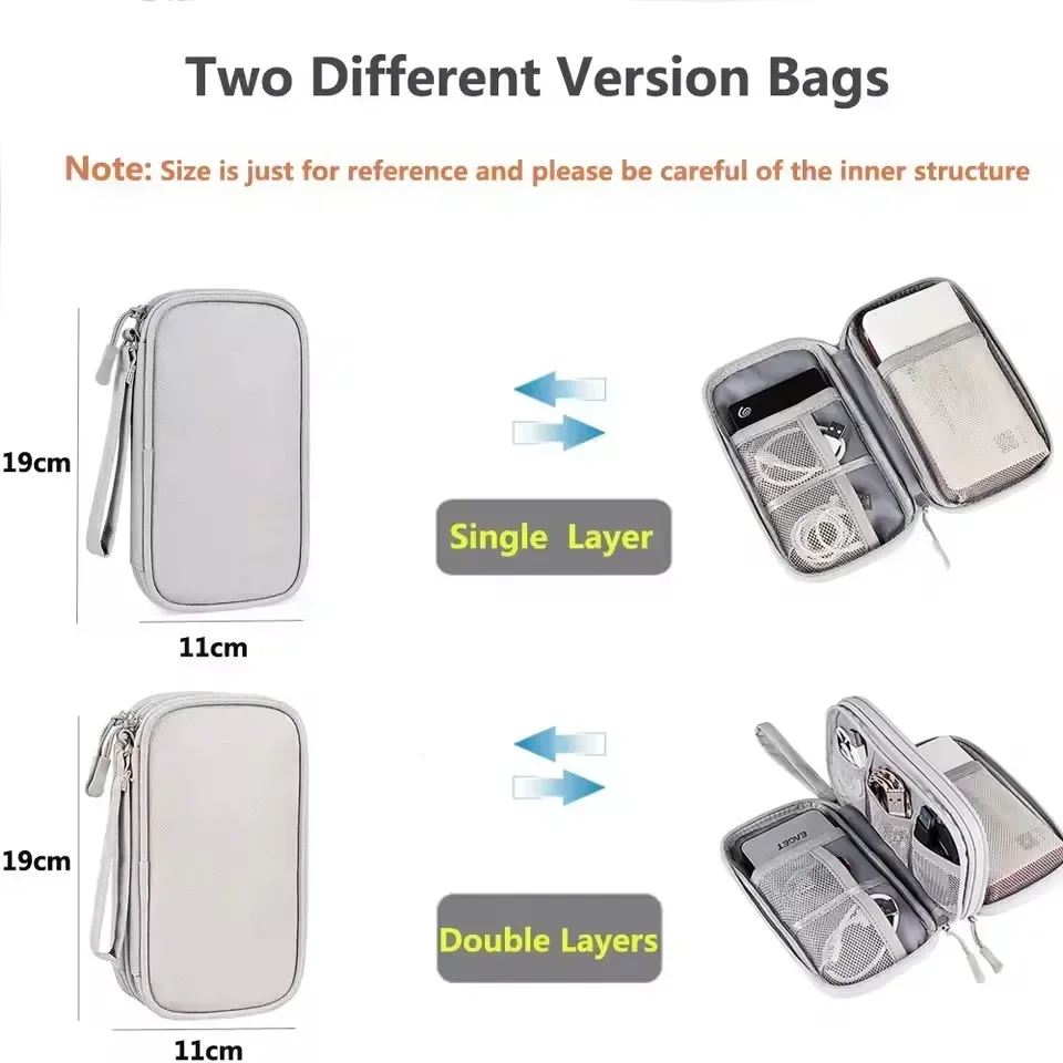 Bolsa de Viaje para Cables, Es - Travel Accessories Electronics reseña y precio