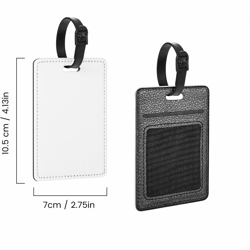 Etiquetas de equipaje de cuero - Travel Accessories High End reseña y precio