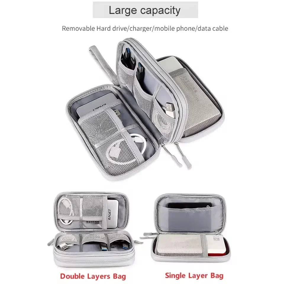 Bolsa de Viaje para Cables, Es - Travel Accessories Electronics reseña y precio
