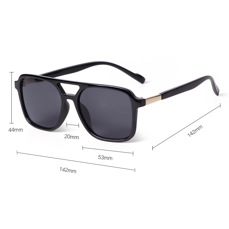 Gafas de sol de piloto grandes - Travel Accessories Brand reseña y precio