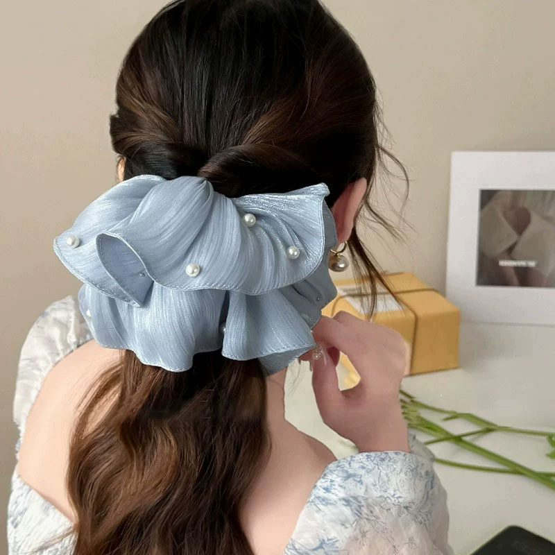 Diadema de malla con perlas de - Travel Accessories High End reseña y precio