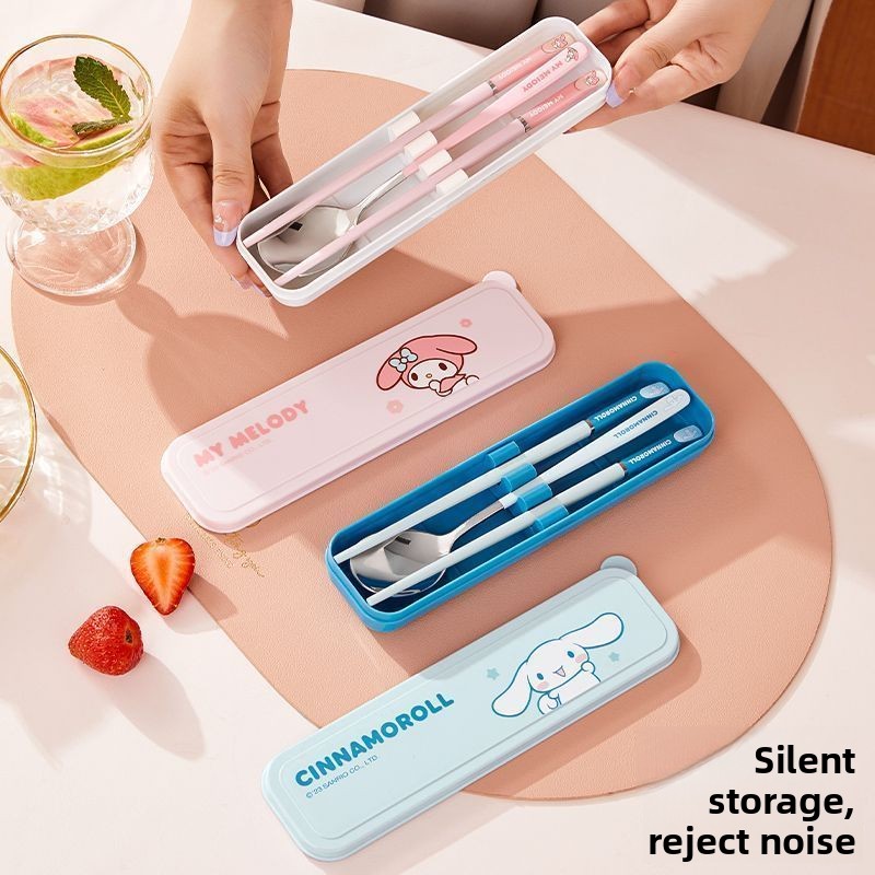 Juego de cubiertos portátil co - Travel Accessories In Japan reseña y precio