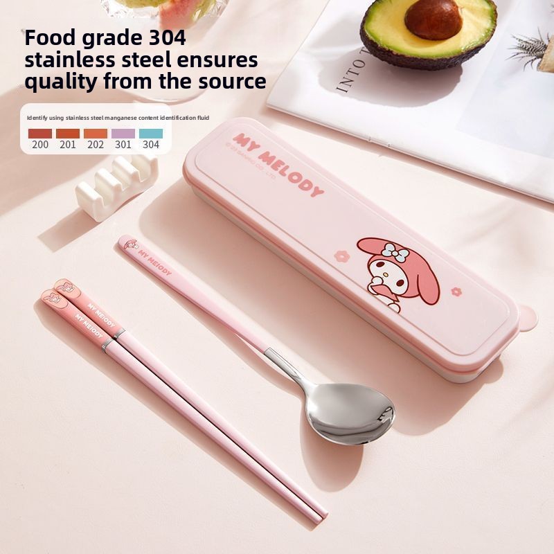 Juego de cubiertos portátil co - Travel Accessories In Japan reseña y precio