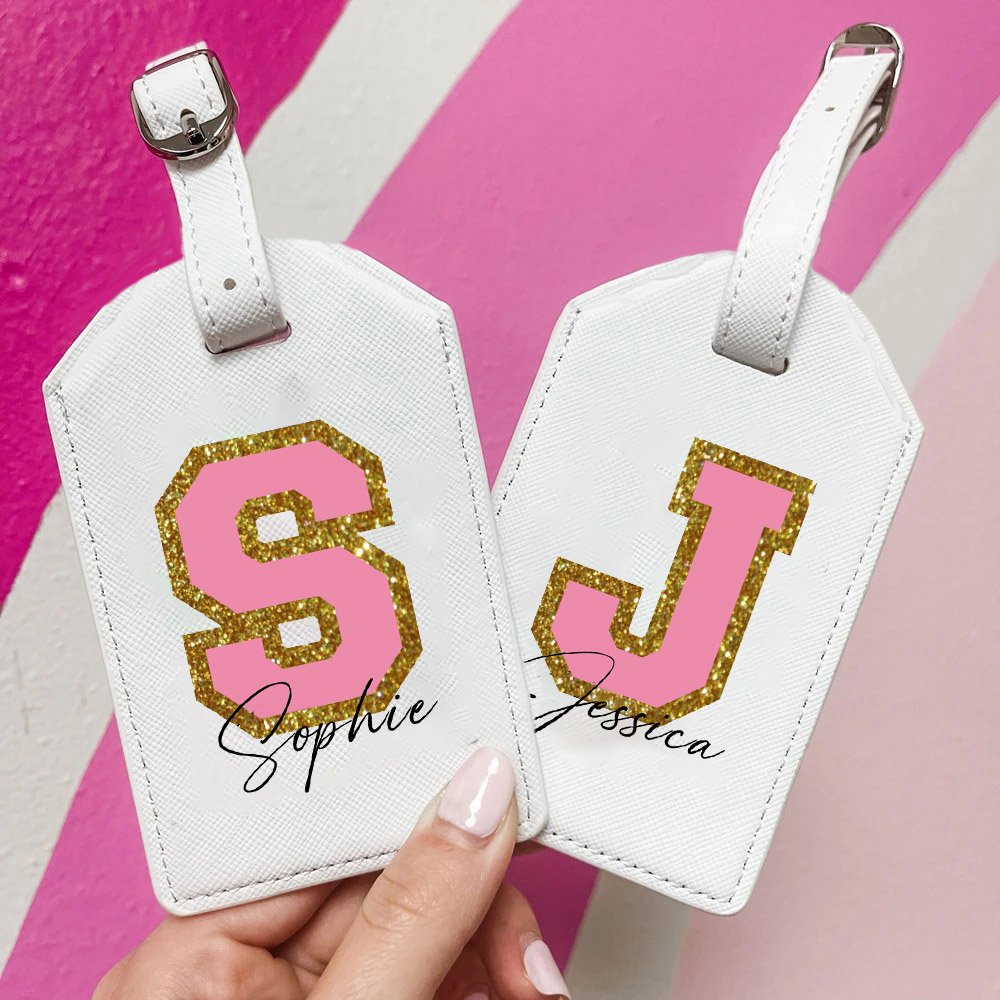Etiqueta de equipaje con monog - Travel Accessories Gifts For Her reseña y precio
