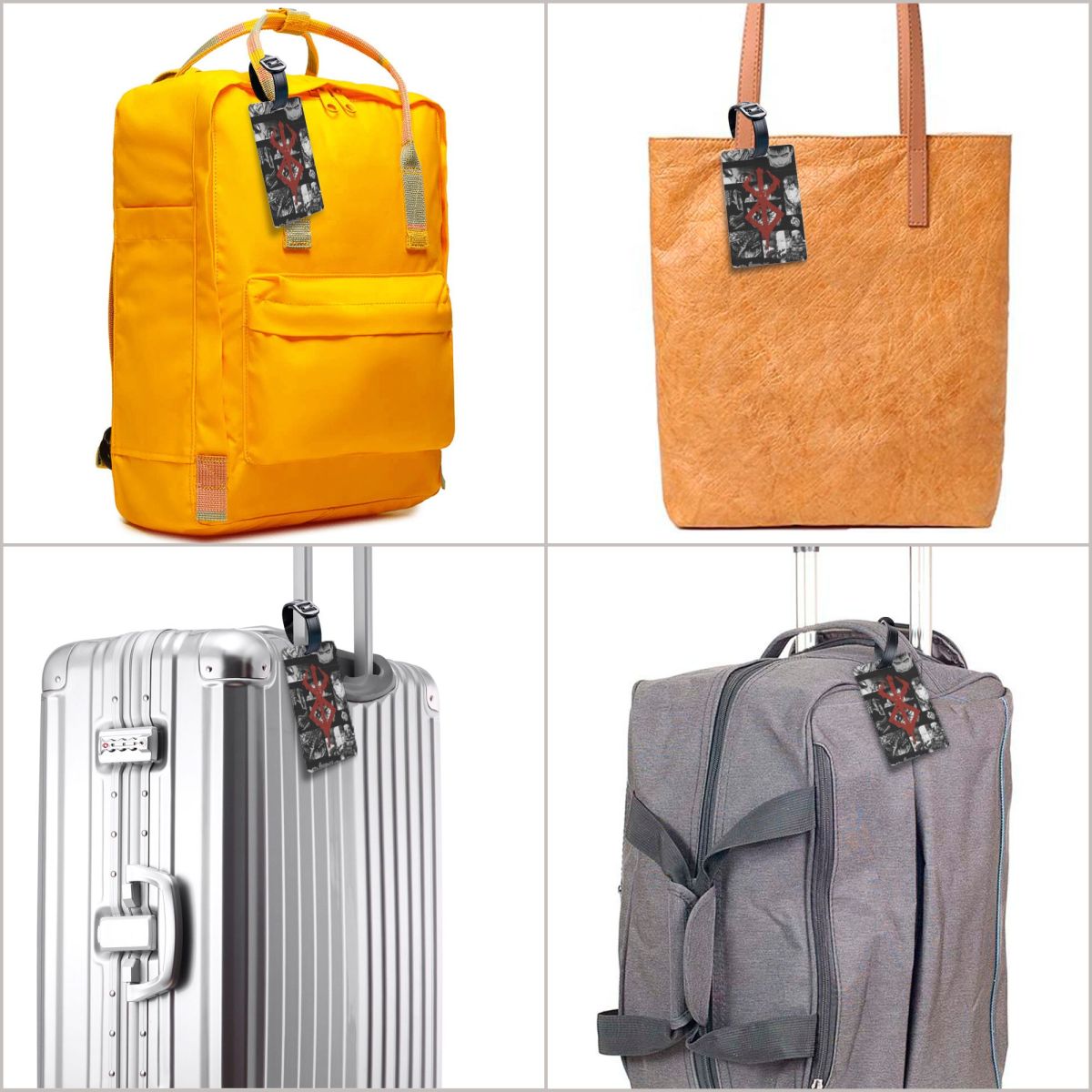 Etiquetas de equipaje de Guts, - Travel Accessories In Japan reseña y precio