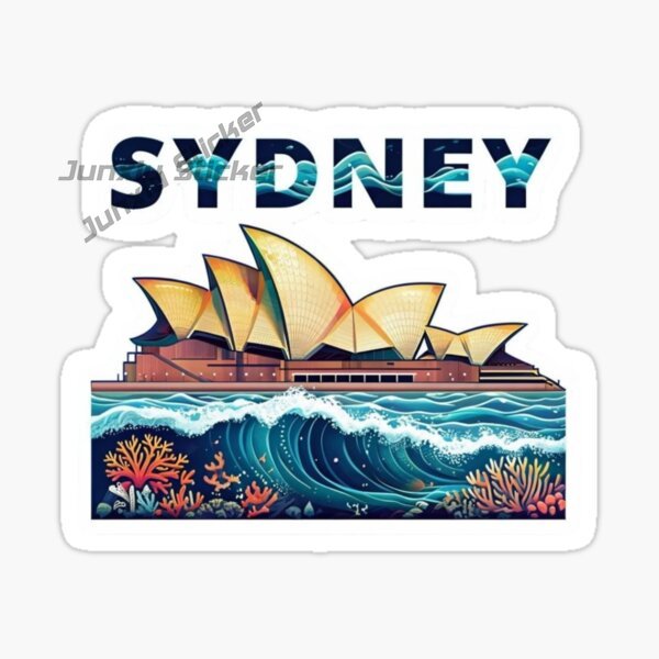 SYDNEY AUSTRALIA-pegatina escé - Travel Accessories Sydney reseña y precio